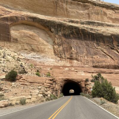 Rock Tunnel in Grand Junction, Colorado National Monument