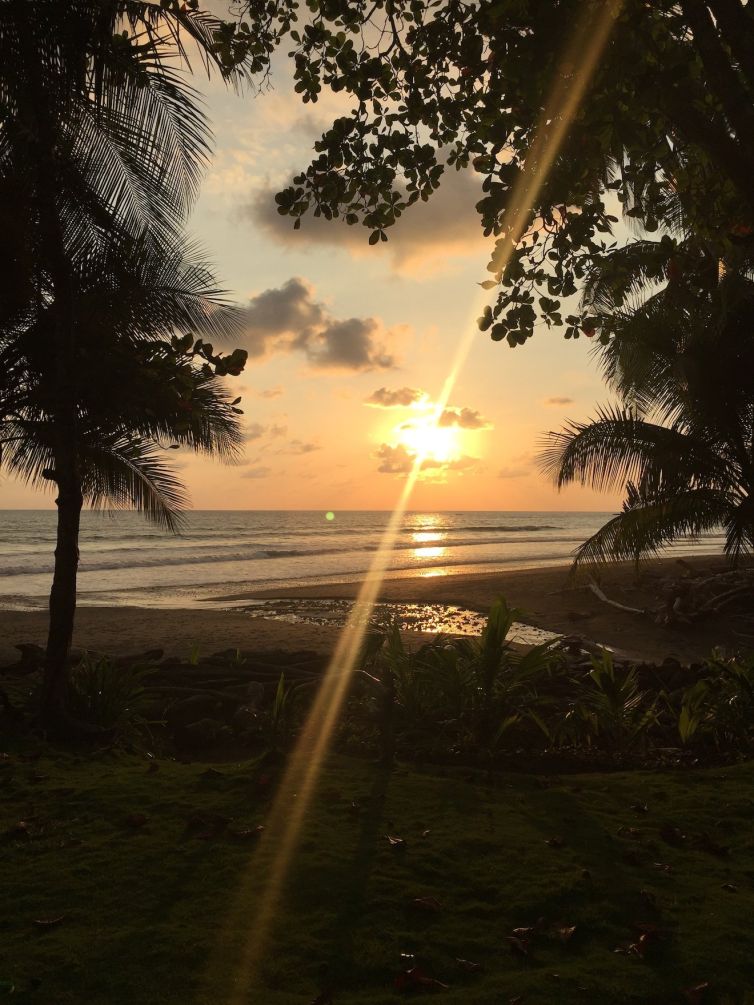 Sunset in Punta Banco, Costa Rica