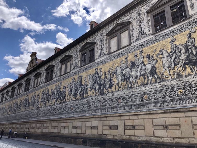 Wall Mural in Dresden, Germany