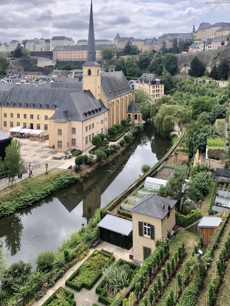 Grund in Luxembourg City, Luxembourg