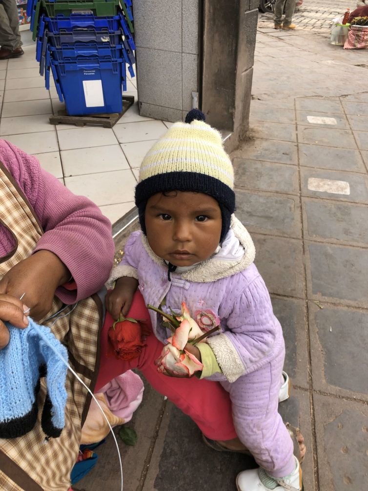 Little Girl in Lima, Peru