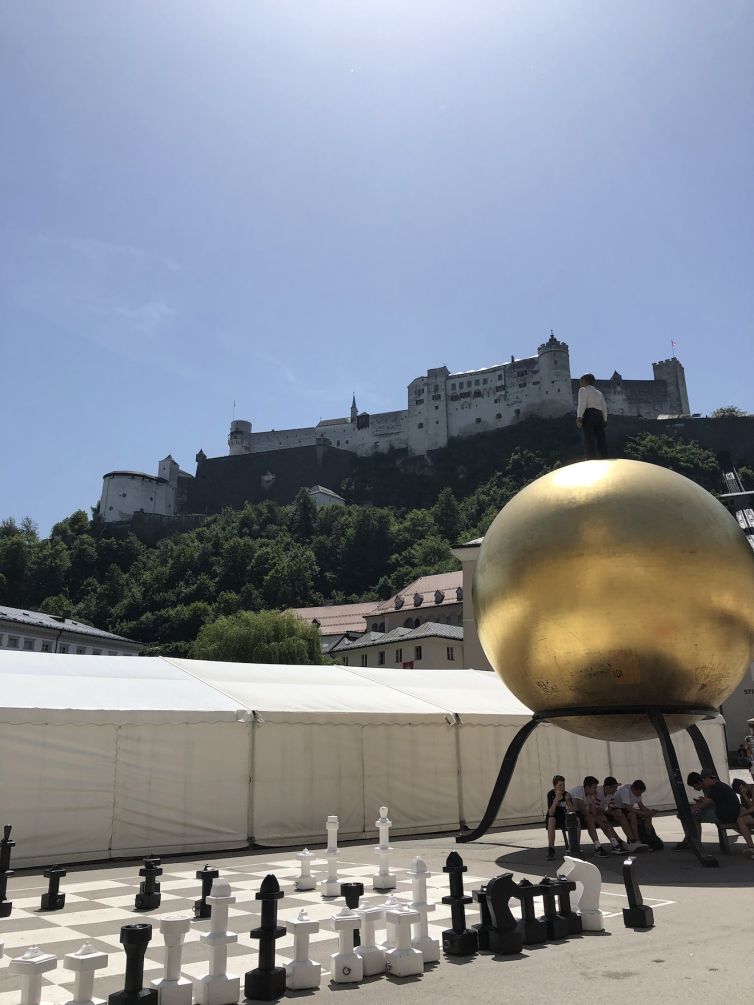 Fortress Hohensalzburg Castle in Salzburg, Austria