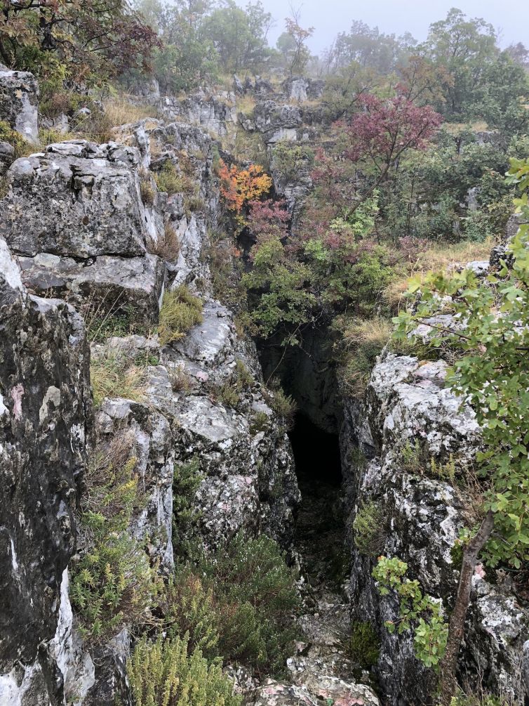 Secret Cave outside of Split, Croatia