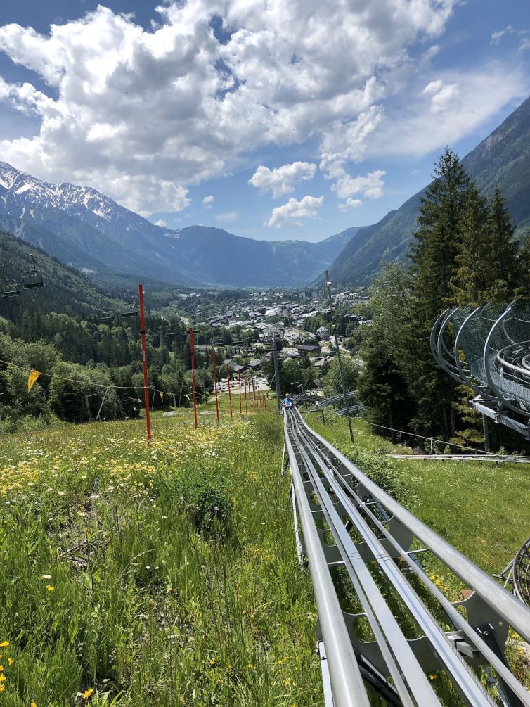 Alpine Coaster in Chamonix, France