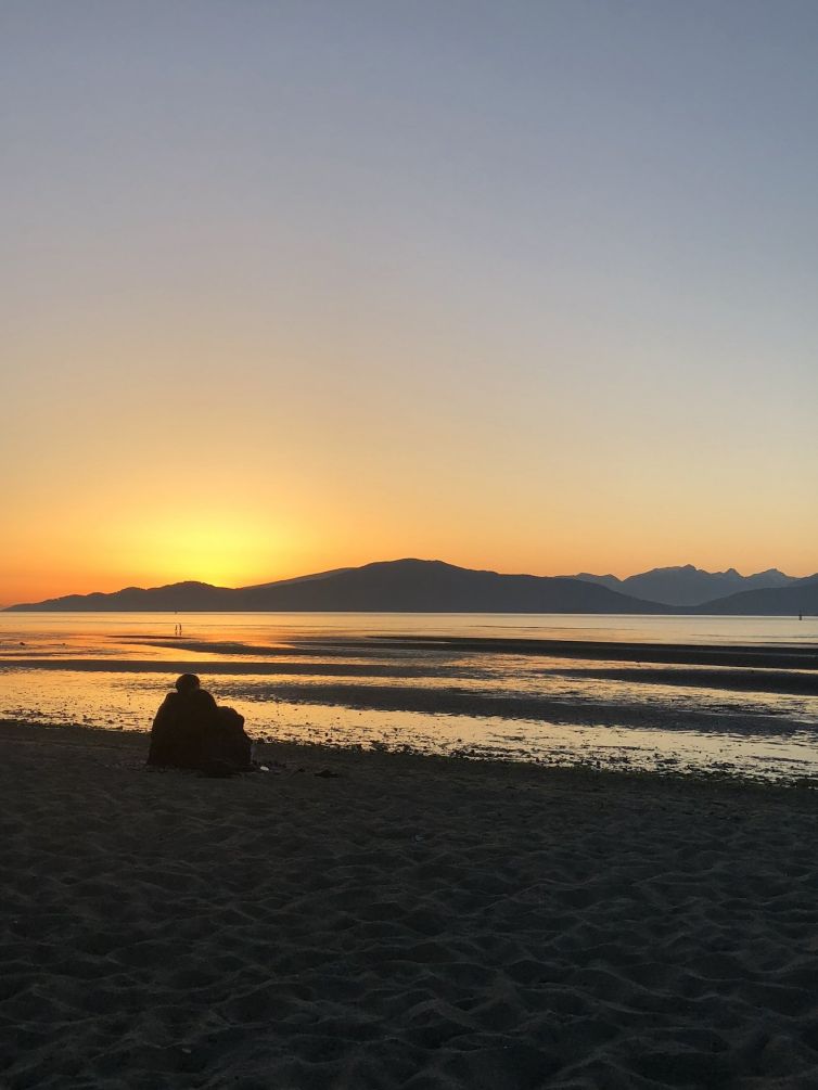 Sunset in Vancouver, British Columbia