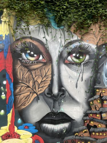 Street Art in Comuna 13, Medellin