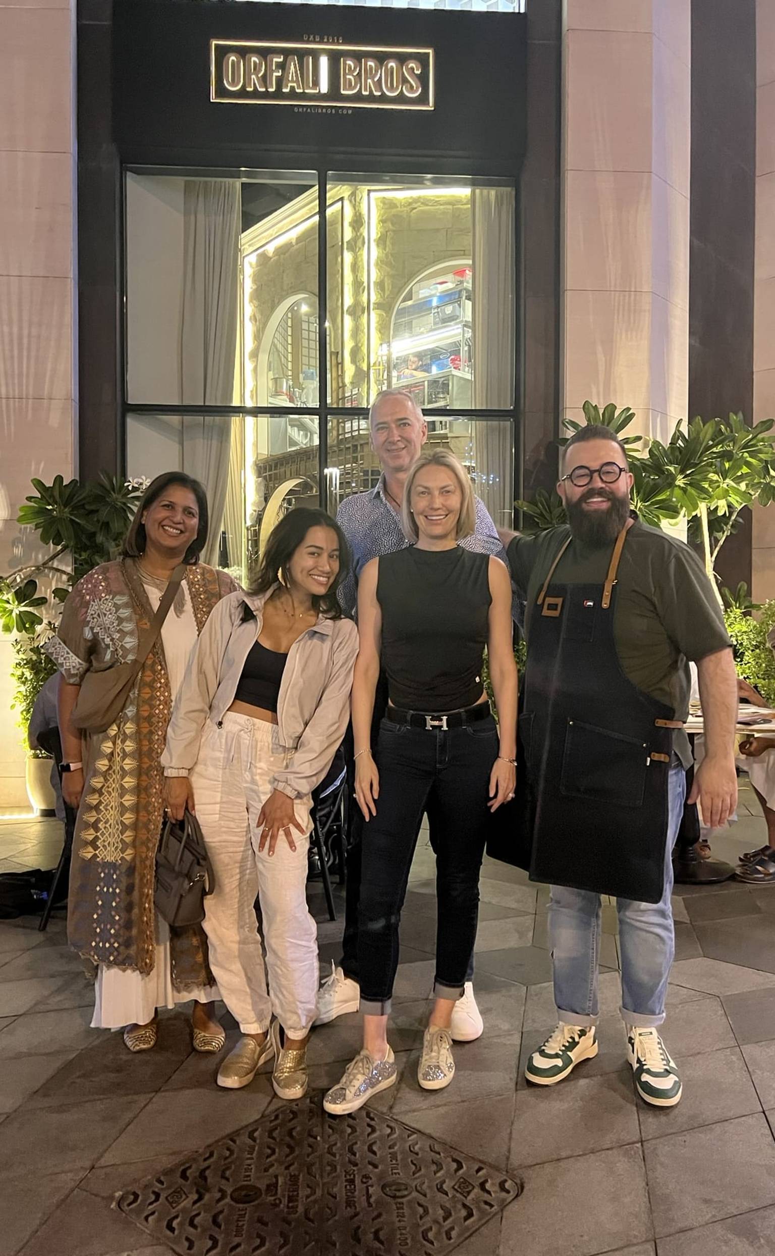 Meeting Friends in Dubai